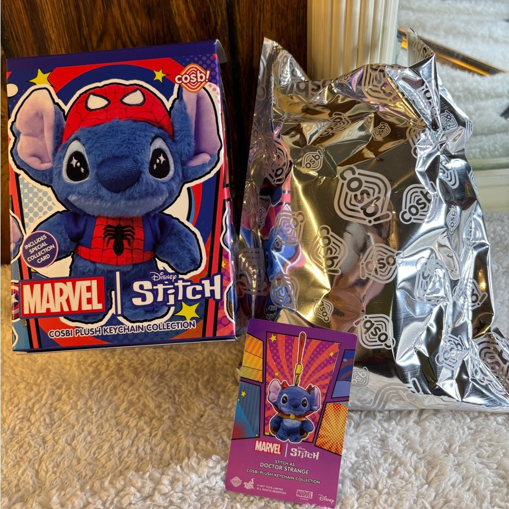 Marvel Stitch Confirmed Doctor Strange Figure Plush Open Box Sealed NWB